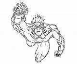 Coloring Pages Marvel Library Sheets Nova Fist Iron sketch template