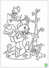 Coloring Dinokids Jerry Tom Close Thanksgiving sketch template