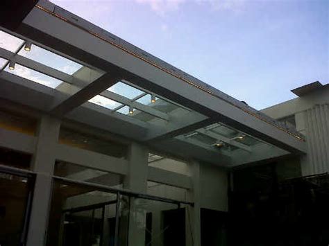 galuh mandiri glass aluminium  arch skylight kaca