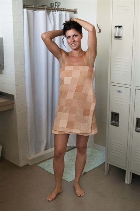 censoring bath towel pics