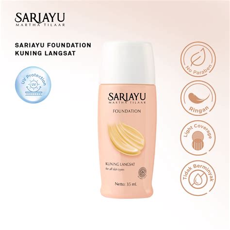 Jual Sariayu Liquid Foundation Alas Bedak Kuning Langsat 35ml