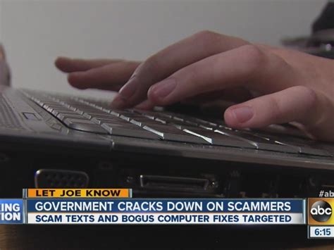feds crack down on text and computer scams