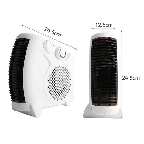 1000w 2000w portable room floor upright flat electric fan heater hot and cold