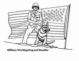 Coloring Pages Military Marine Dog Corps Coloring4free Army Handler Book Getcolorings Unique Print Truck Choose Board sketch template