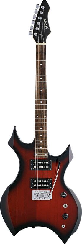 rds  metal solid body electric guitar stagg retail   demo
