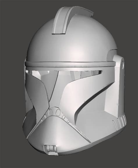 phase  clone trooper helmet  print stl files fanmade etsy