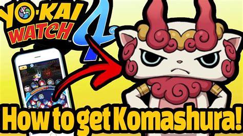 How To Get Legendary Komashura In Yo Kai Watch 4 Youtube