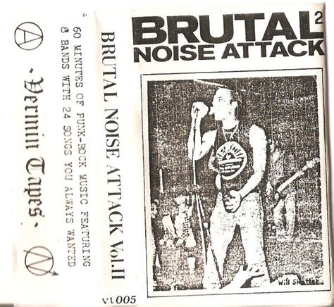 brutal noise attack vol ii  cassette discogs