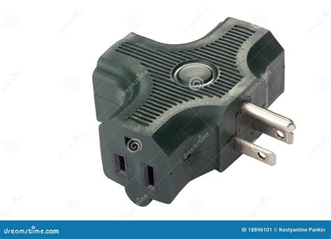green adapter stock image image  tool industrial