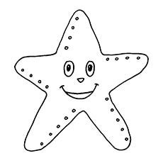 starfish coloring pages  printables momjunction