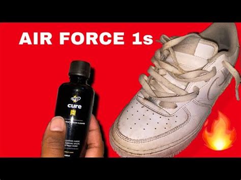 cleaning  white air force  youtube