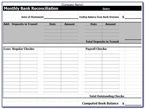 Prepaid Reconciliation Template Excel Template Resume Examples