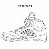 Kd Shoes Drawing Coloring Pages Getdrawings sketch template