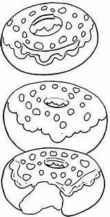 Donut Donas sketch template