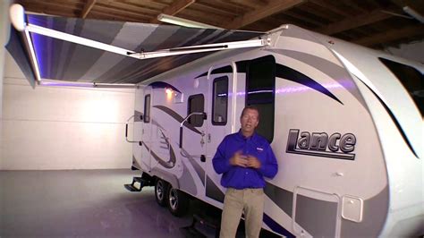 lance camper travel trailer awning controls youtube