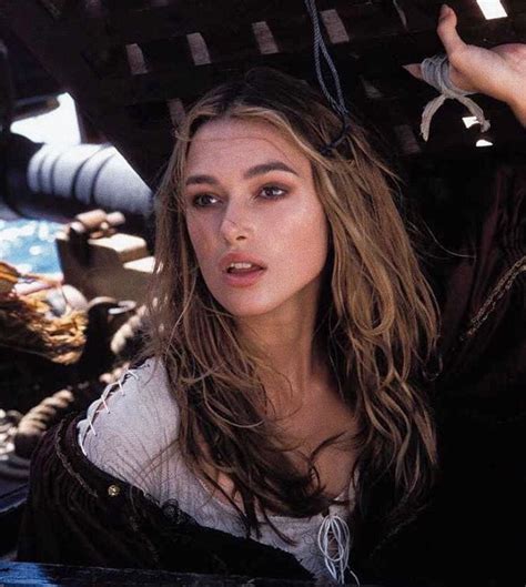 17 Year Old Keira Knightley In Pirates Of The Caribbean Curse Of The