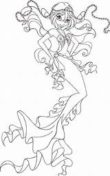 Winx Sirenas Tegninger Bw Af Traigo Winxcluball sketch template