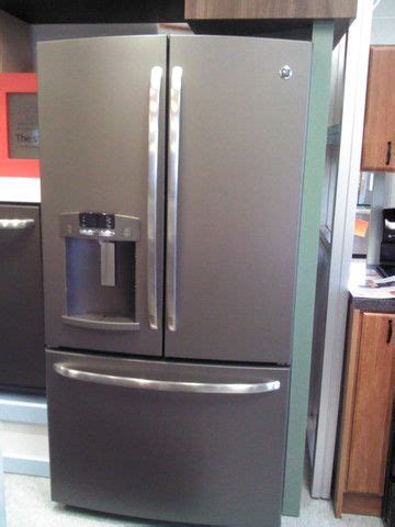 images  ge slate colored appliances  pinterest side  side refrigerator energy