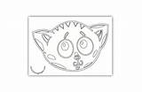 Kitten Shaming Embarrassed sketch template