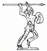 Spear Indian Getdrawings Drawing sketch template