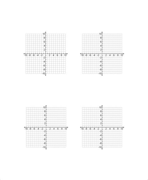 excel graph paper templates sample templates