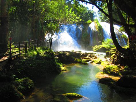 agua azul chiapas agua azul viajes agua