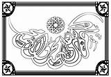 Muhammad Rasulullah Colouring sketch template