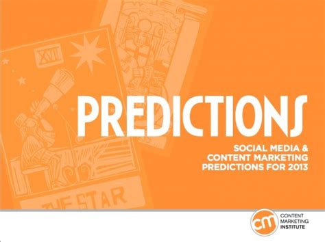 social media content marketing predictions