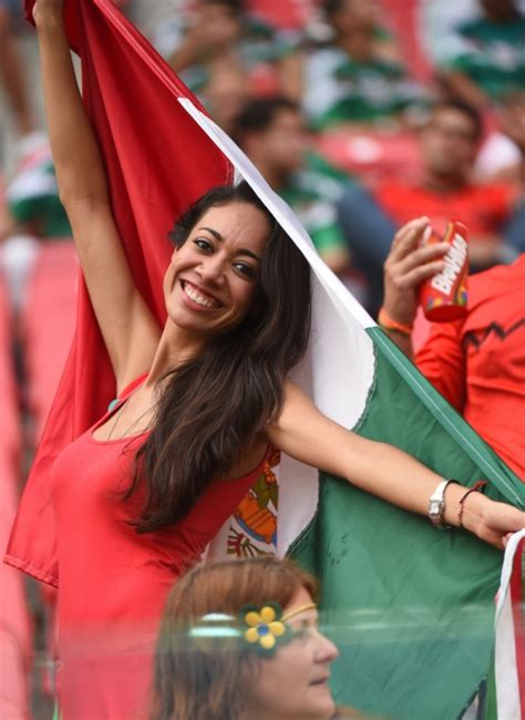 Mexican Fan Women Of The World Cup Askmen