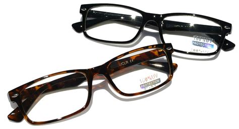 casual fashion horned rim rectangular frame clear lens eye glasses