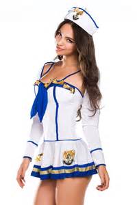 sexy sailor marine pin up girl costume fancy party dress set halloween v9053 ebay