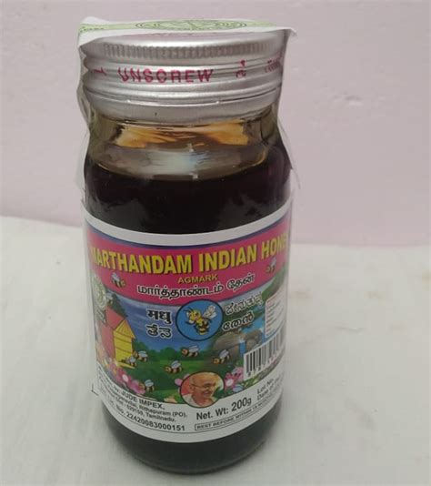 Marthandam Indian Honey Marthandam Honey Marthandam