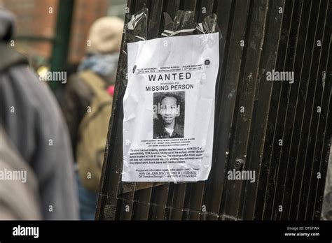 missing person poster stock photo alamy