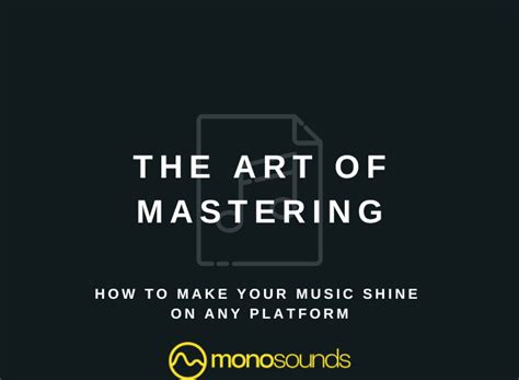 art  mastering      shine   platform monosoundsstudio