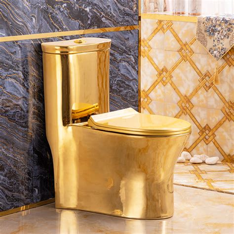 premium plain gold toilet royal toiletry global