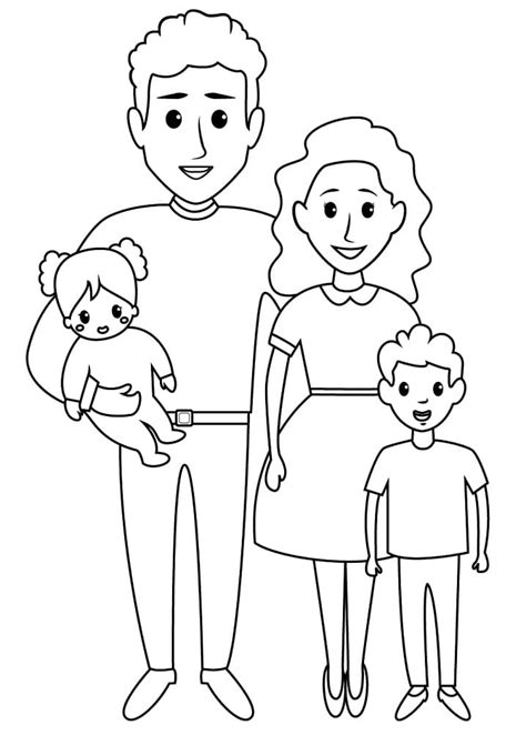 printable family day coloring page  printable coloring pages