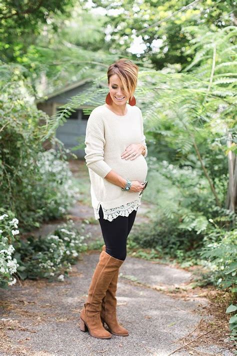 50 cute maternity outfits ideas for winter maternity