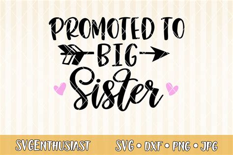 promoted  big sister svg cut file  svgenthusiast thehungryjpeg