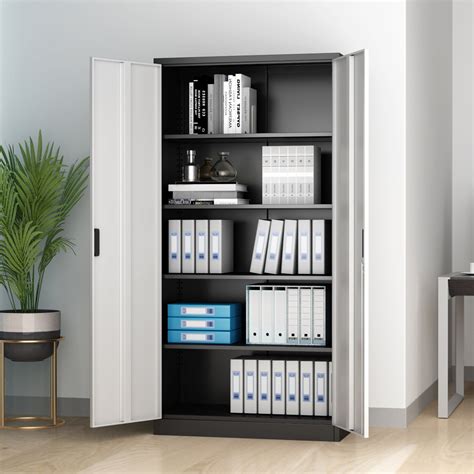 storage cabinet  doors  shelves  layer home garage office file