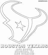 Texans sketch template