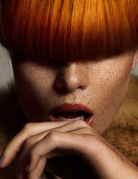 Stunning Redhead Close Up Luvtolook Virtual Styling