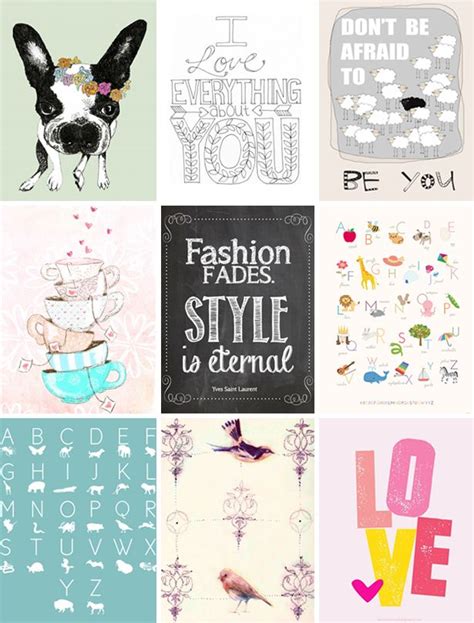 diy  printable posters ps  dila  poster printables