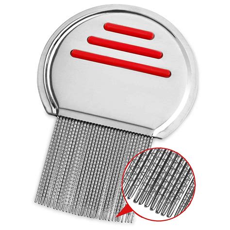 lice comb stainless steel professional lice combs  head lice treatment  effectively  rid