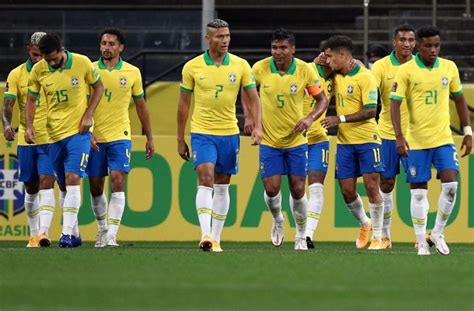 football pix brazil score five against bolivia rediff sports