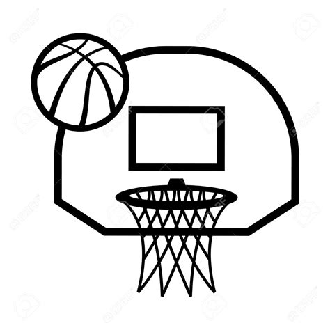 basketball  drawing    clipartmag