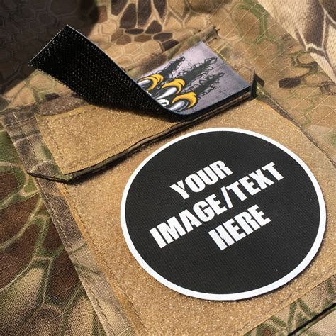 custom patches custom image printed tactical patch  velcro etsy