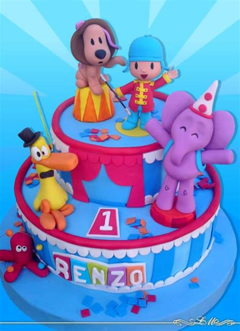 1000 Images About Pocoyo Cake On Pinterest Cookie Pops Pocoyo And