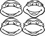 Ninja Coloring Turtles Pages Mutant Teenage Nickelodeon Getdrawings sketch template