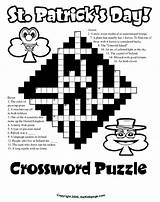 Kids Coloring Pages Patrick Crossword St Printable Colouring Sheets Puzzles Puzzle Easter sketch template