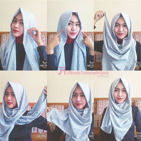 6 tutorial style hijab pashmina simple jilbab tutorial hijab